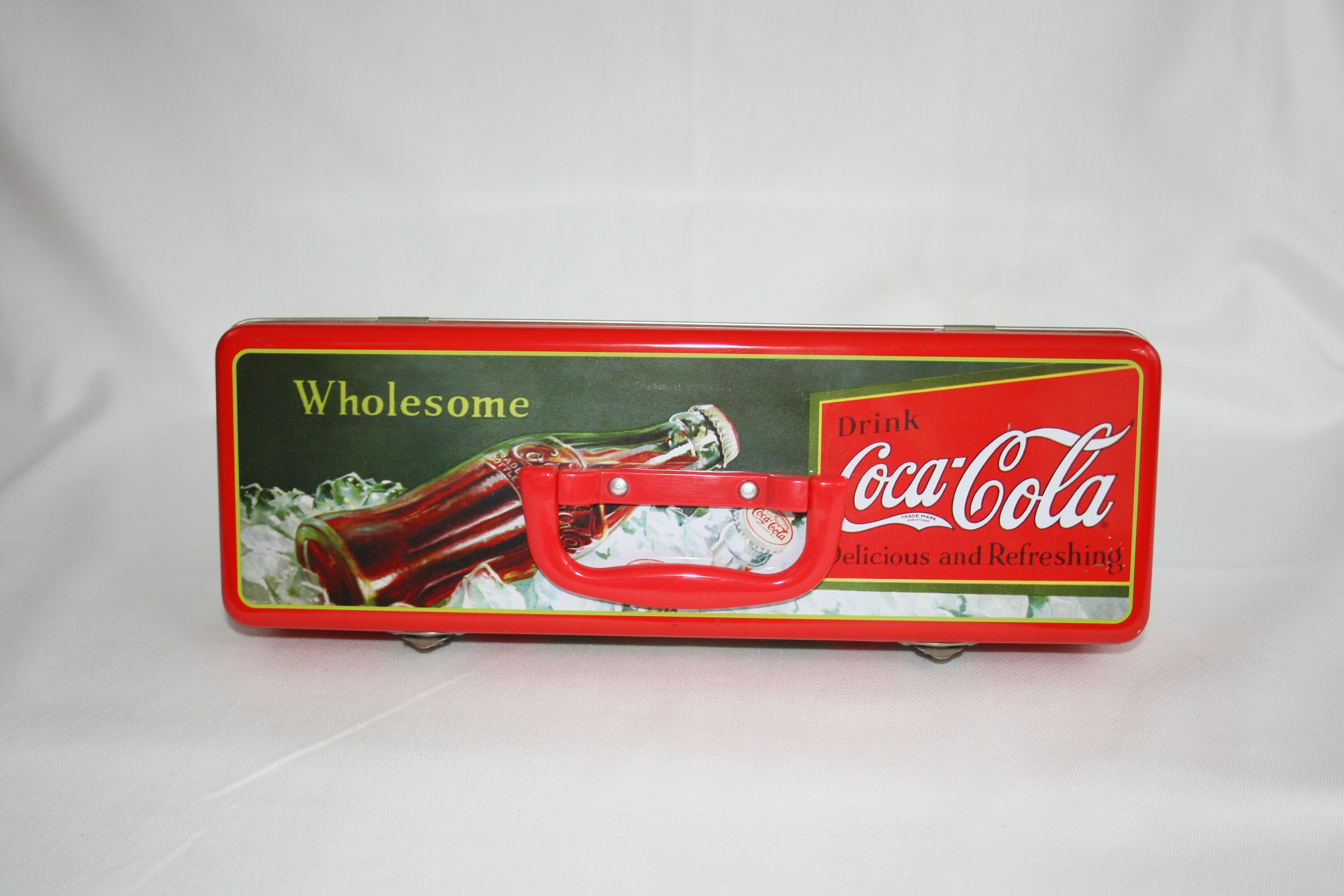 Vintage CocaCola Tool Box Pencil Case Box Collector’s Tin Coke