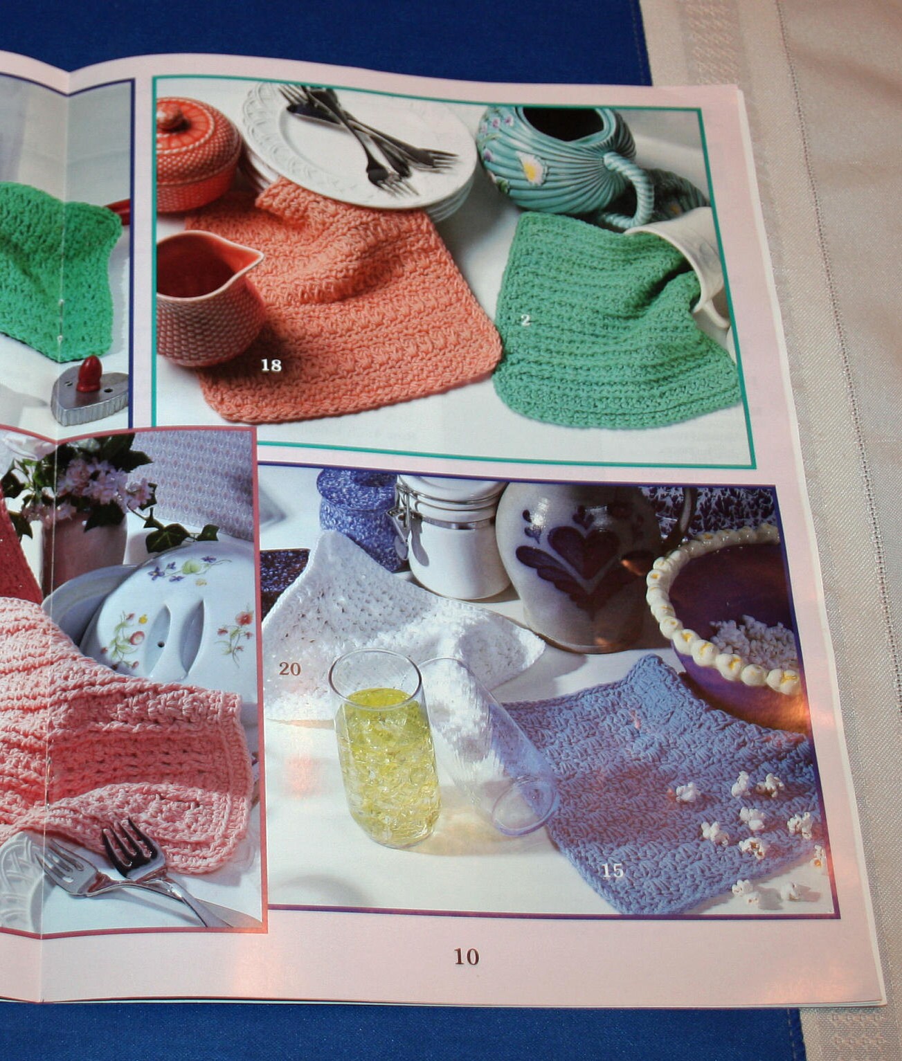 Vintage Learn to Crochet Book 24 Pattern Stitches While You Create