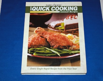 Taste of Home ’s 2009 Quick Cooking Annual Recipes Cookbook Hardcover Recipe Dessert Meals Contest Winning Dishes Cook Book Menu Planner