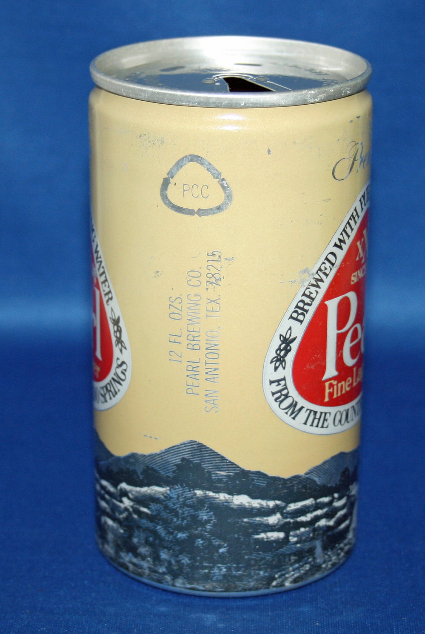 Vintage Premium PEARL Fine Lager Beer Can Aluminum Pull Tab Pearl