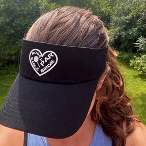 Women&#39;s Golf Hat Visor, Whimsical Golf Accessory