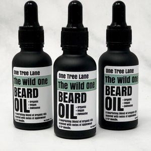 The Wild One Applewood & Fir Needle Organic Beard Oil image 3