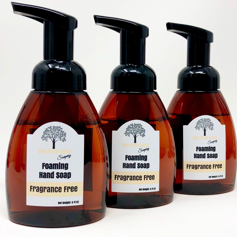 plastic free foaming hand soap