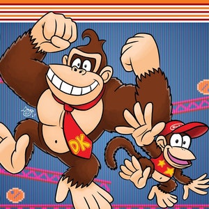 Ode to Donkey Kong 13 x 19 Print