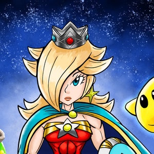 Wondrous Rosalina 13 x 19 Print