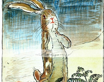 The Velveteen Rabbit Antique Children's Book Art Print (Digital Download)