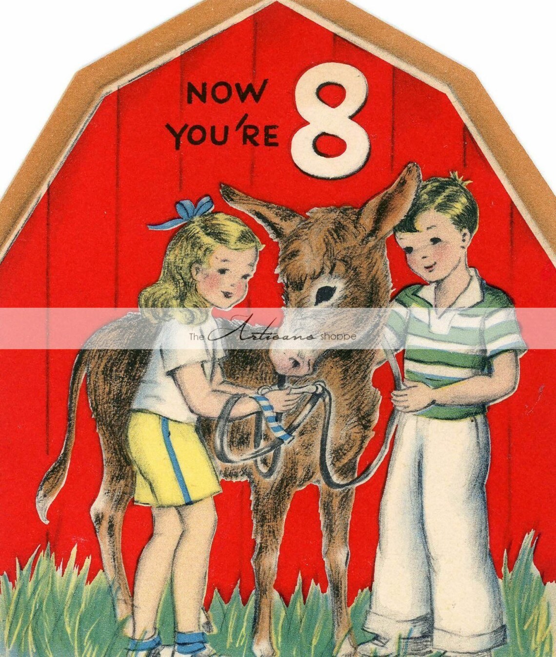 Instant Art Printable Download Vintage Birthday 8 Years Old Etsy instant-art-printable-download-vintage-birthday-8-years-old-etsy