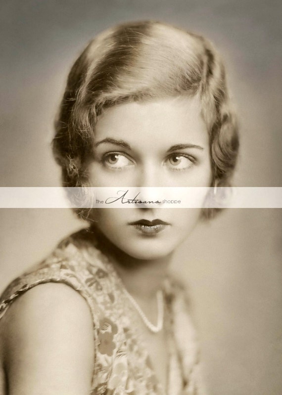 Visage Collection Joan Bennett Noticeable 24/" x 24/" Canvas Art Poster