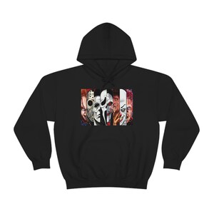 Faces of Horror Hoody