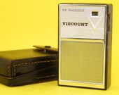 Viscount Six AM Transistor Radio