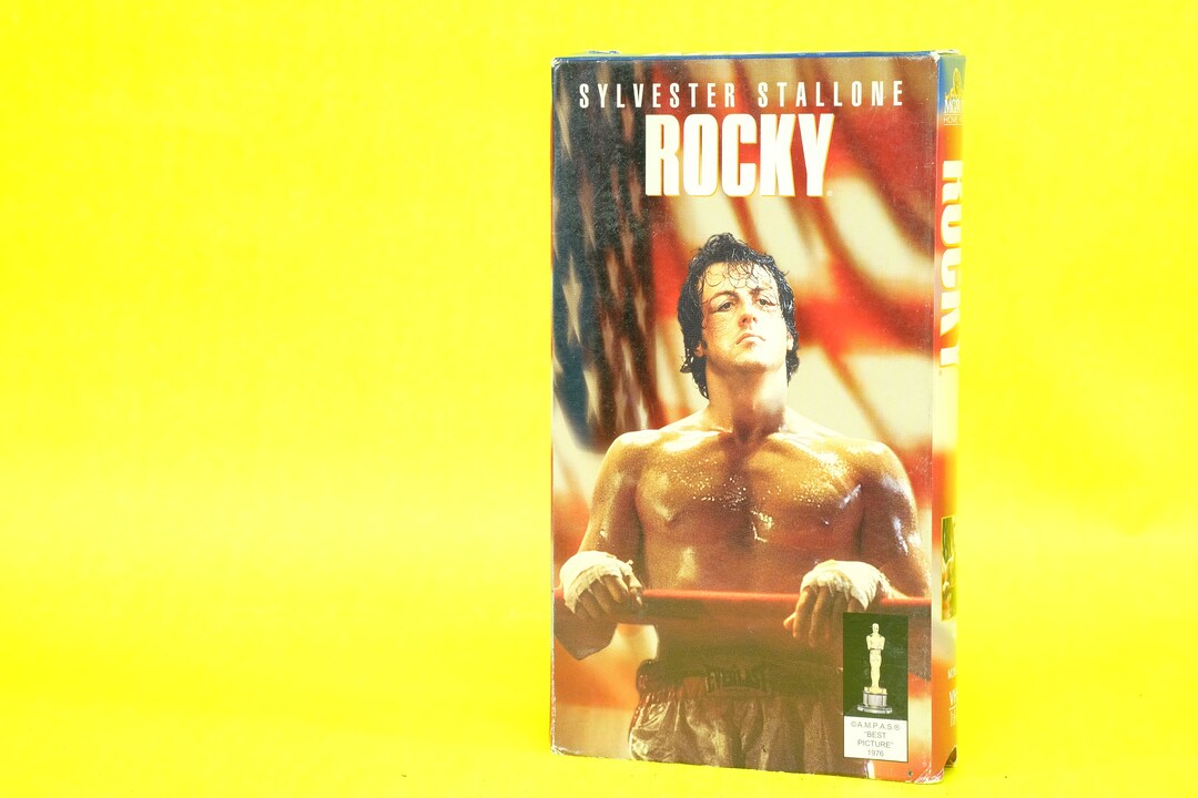 Rocky VHS Tape Etsy