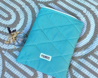 iPad 11 Case - Handmade Quilted iPad Sleeve, Padded Tablet Cover, Protective Pouch