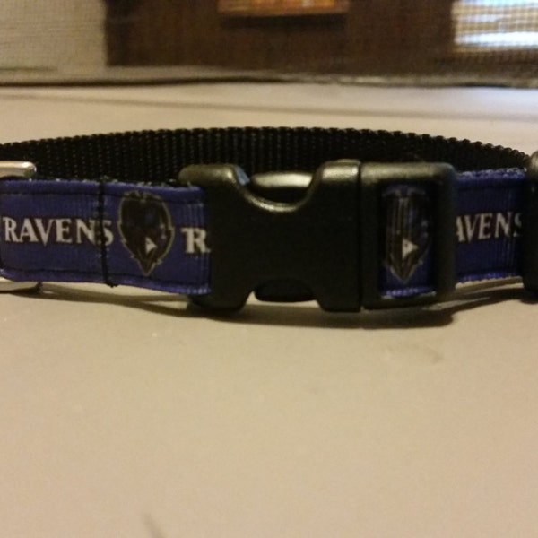 5/8" Baltimore Ravens Collar