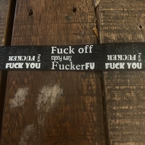 1&quot; F*ck Collar (lots of f&#39;s)