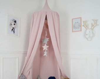 Canopy, hanging tent, muslin canopy, Bed canopy, Play Canopy, Children's Canopy, Reading Nook, Tent, Baldachin, Nursery Canopy, tent