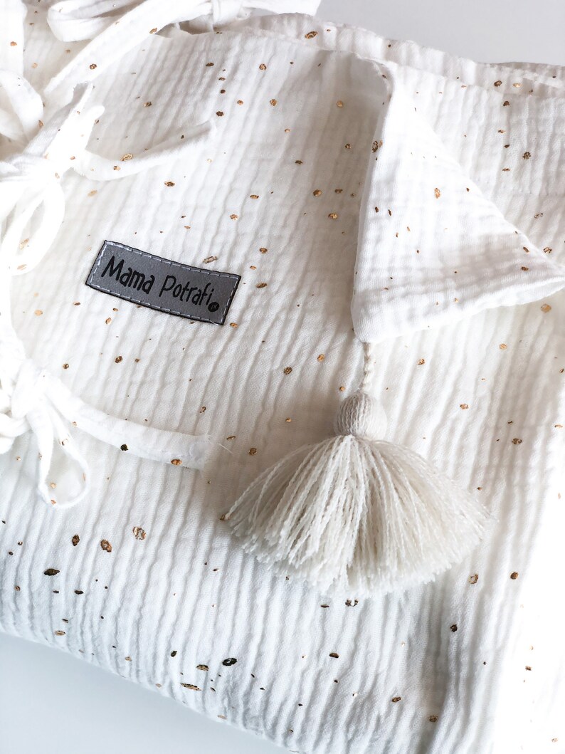 Muslin Bedding Bedding With Tassel Muslin Toddler Bedding Etsy