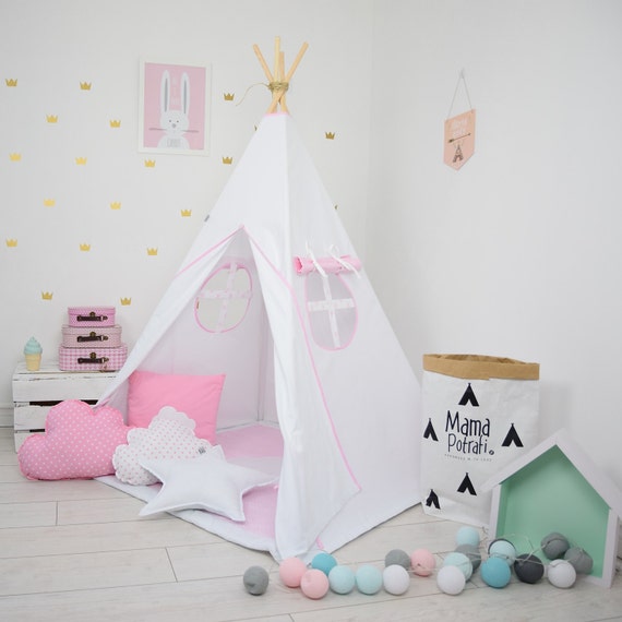 Tipi Pour Enfants Tente De Jeu Blanche Tipi Tipi Tipi Etsy Canada Tipi Pour Enfants Tente De Jeu Blanche Tipi Tipi Tipi Etsy Canada