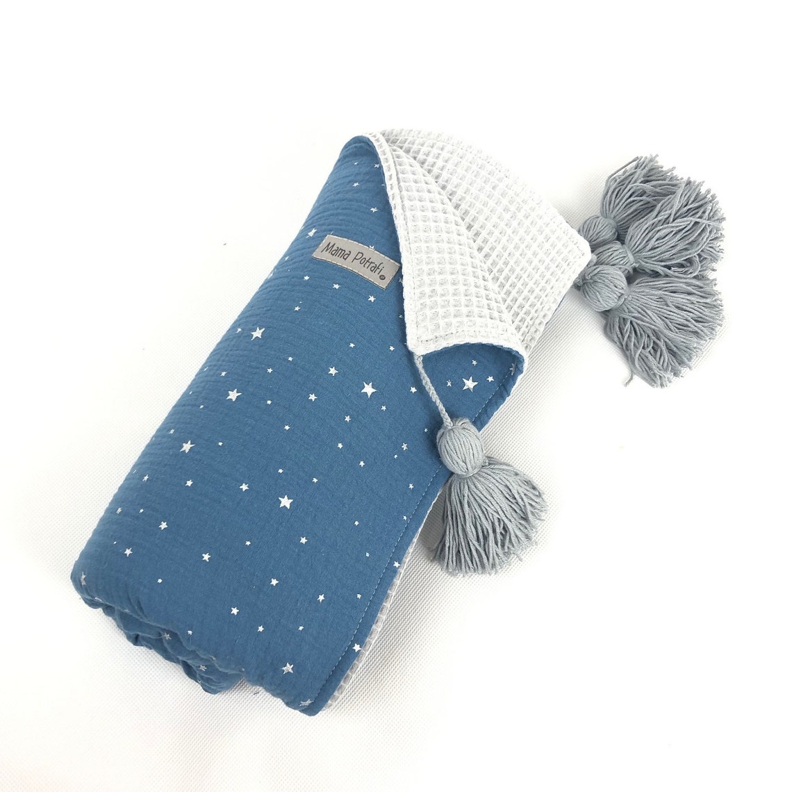 Blanket Swaddle Stars Blanket Children's Throw Blanket Etsy