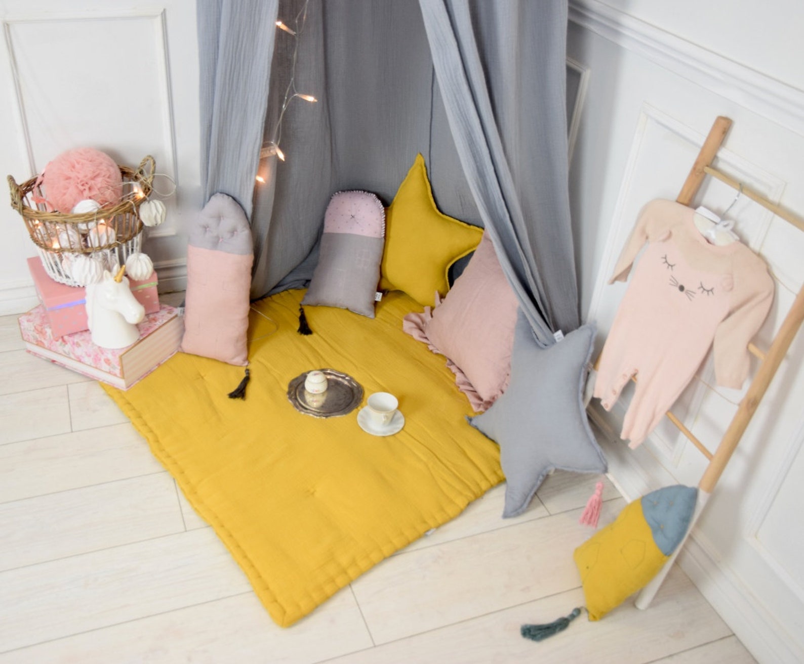 Baldachin Kindergarten Baldach hängenspielen Deton Krippe | Etsy