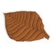 Leaf play mat, Children's play mat, Leaf shaped mat, Kids room carpet, Muslin carpet, baby play mat , Caramel play mat - ready to ship 