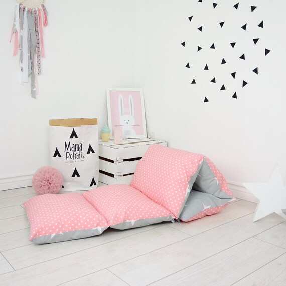 Pillow Bed Baby Nap Mat Sleeping Bed Sleepover Toddler Nap Mat Etsy