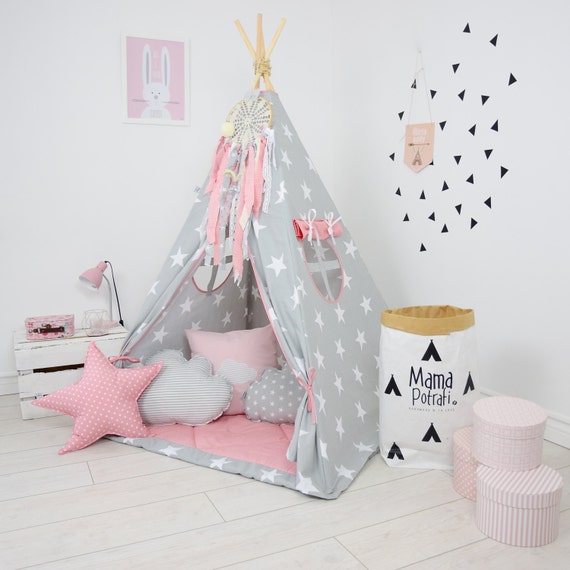 childrens teepee tent with lights