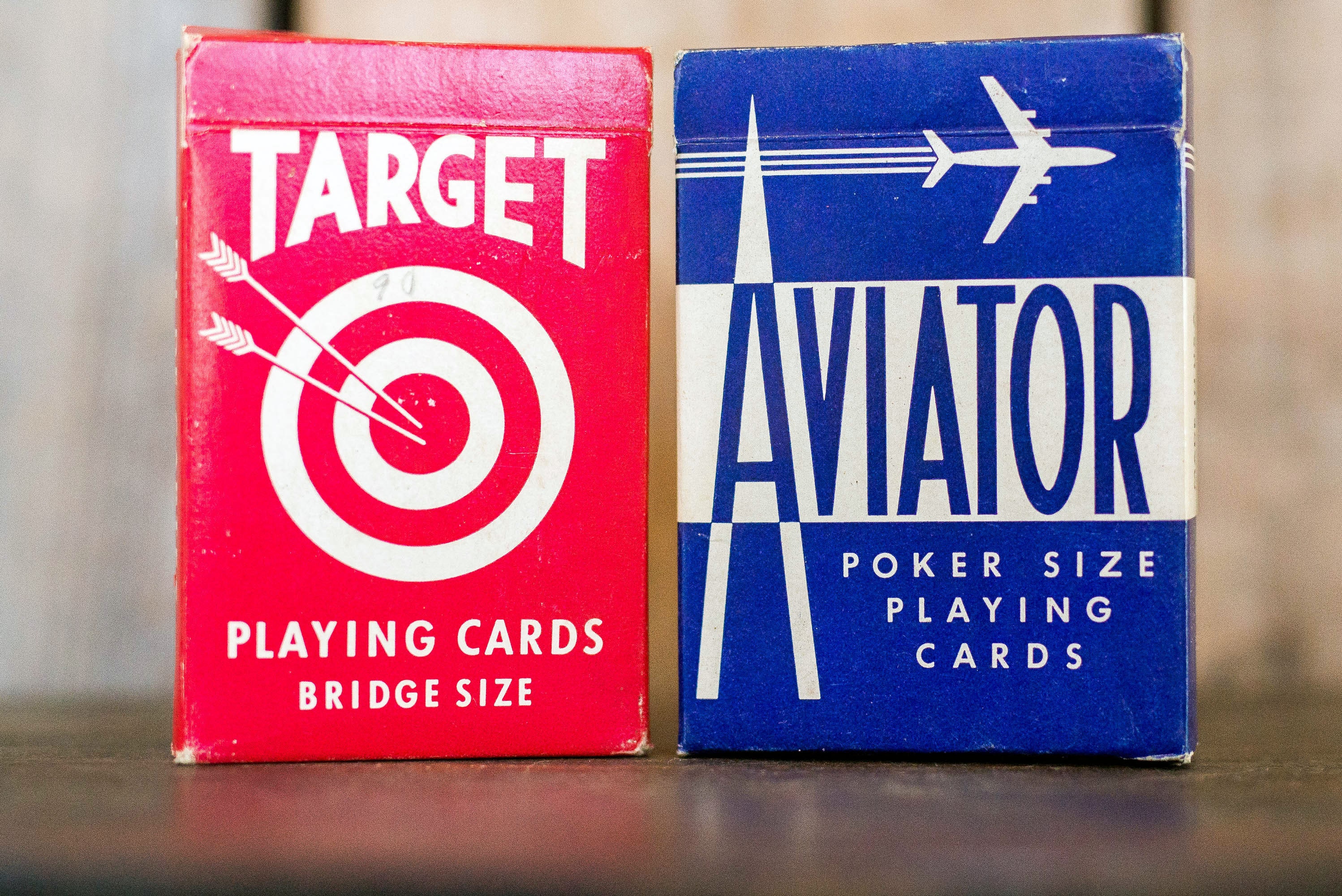 Vintage Playing Card Decks Target & Aviator Poker Bridge Etsy