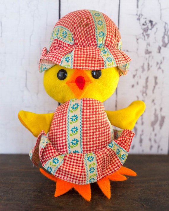 easter chick stuffed animal