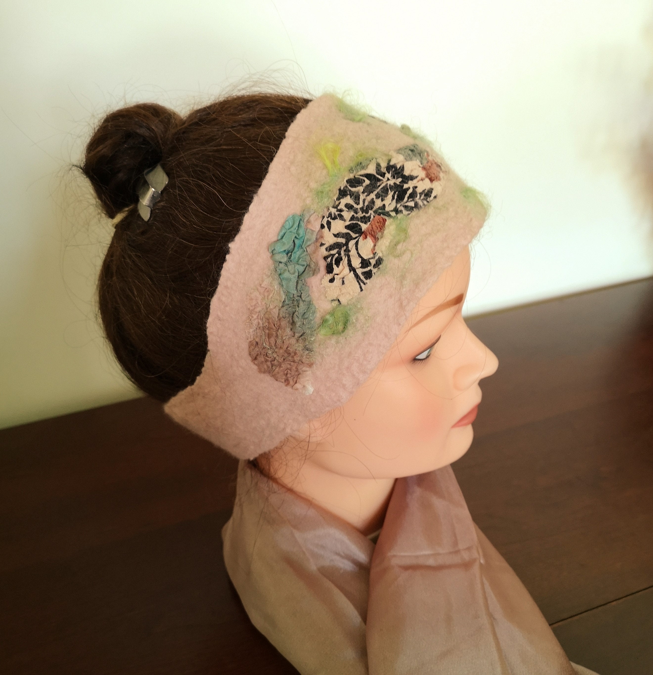 Wet Felted Headband - Etsy Canada