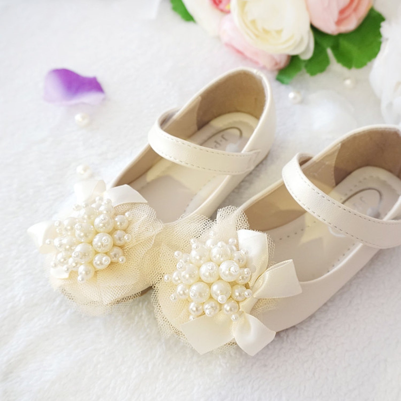 Light Pink Girls Shoes Toddler Flower Girl Shoes Youth Girl Etsy