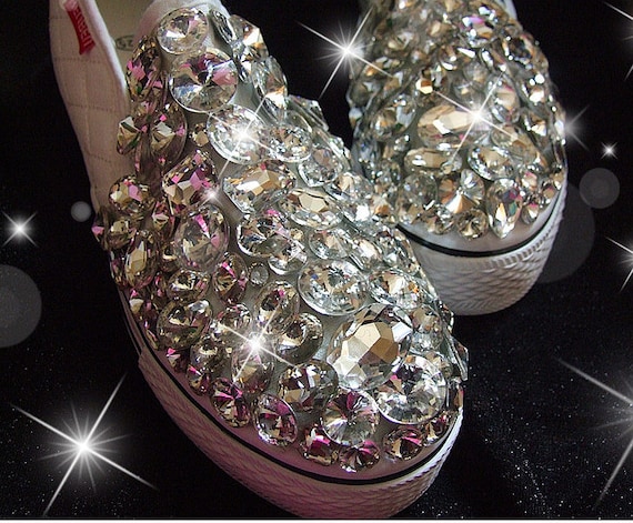 sparkle canvas shoes