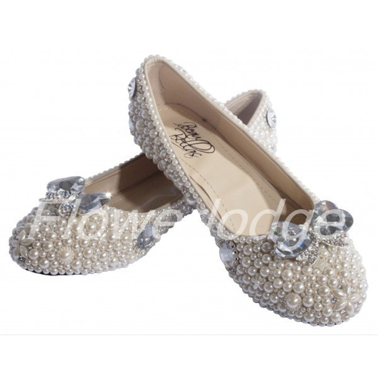 ivory women ballet flats shoes, ivory party dancer shoes for women and girls customize ivory prom shoes bridesmaid flat shoes sp