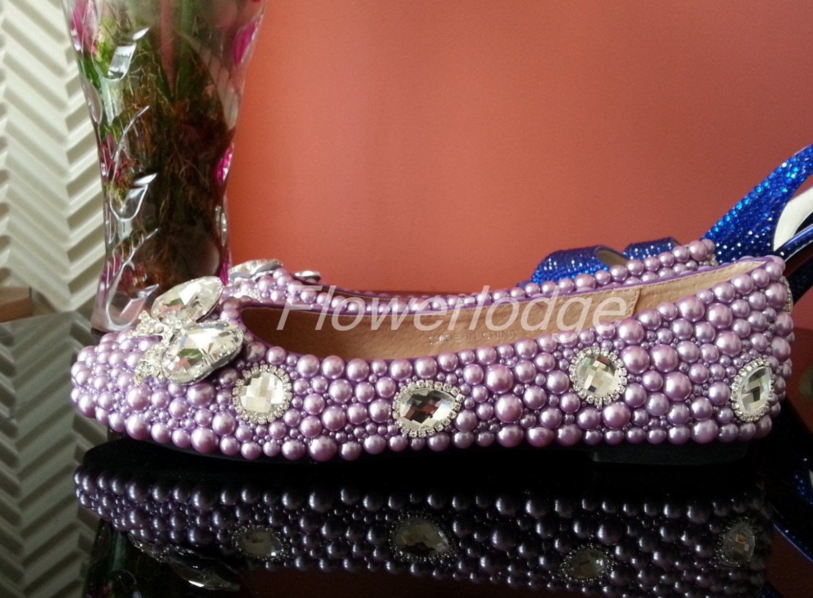 light purple ballet flats