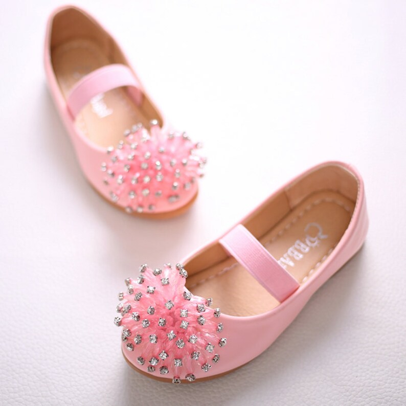 White Flower Girl Shoes Toddler Girl Shoes Bling Silver Kids Etsy