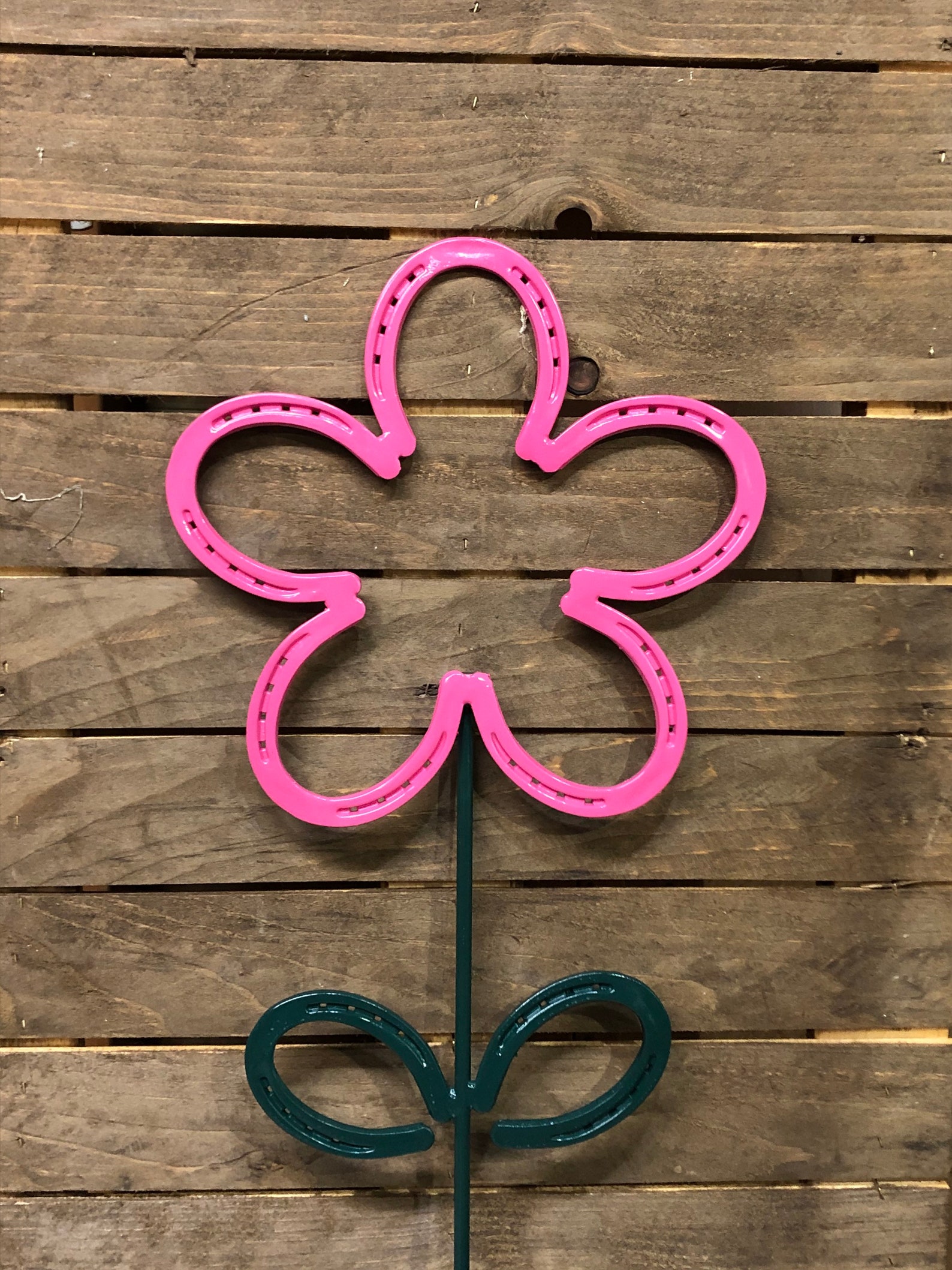 Horseshoe flower design 1 | Etsy