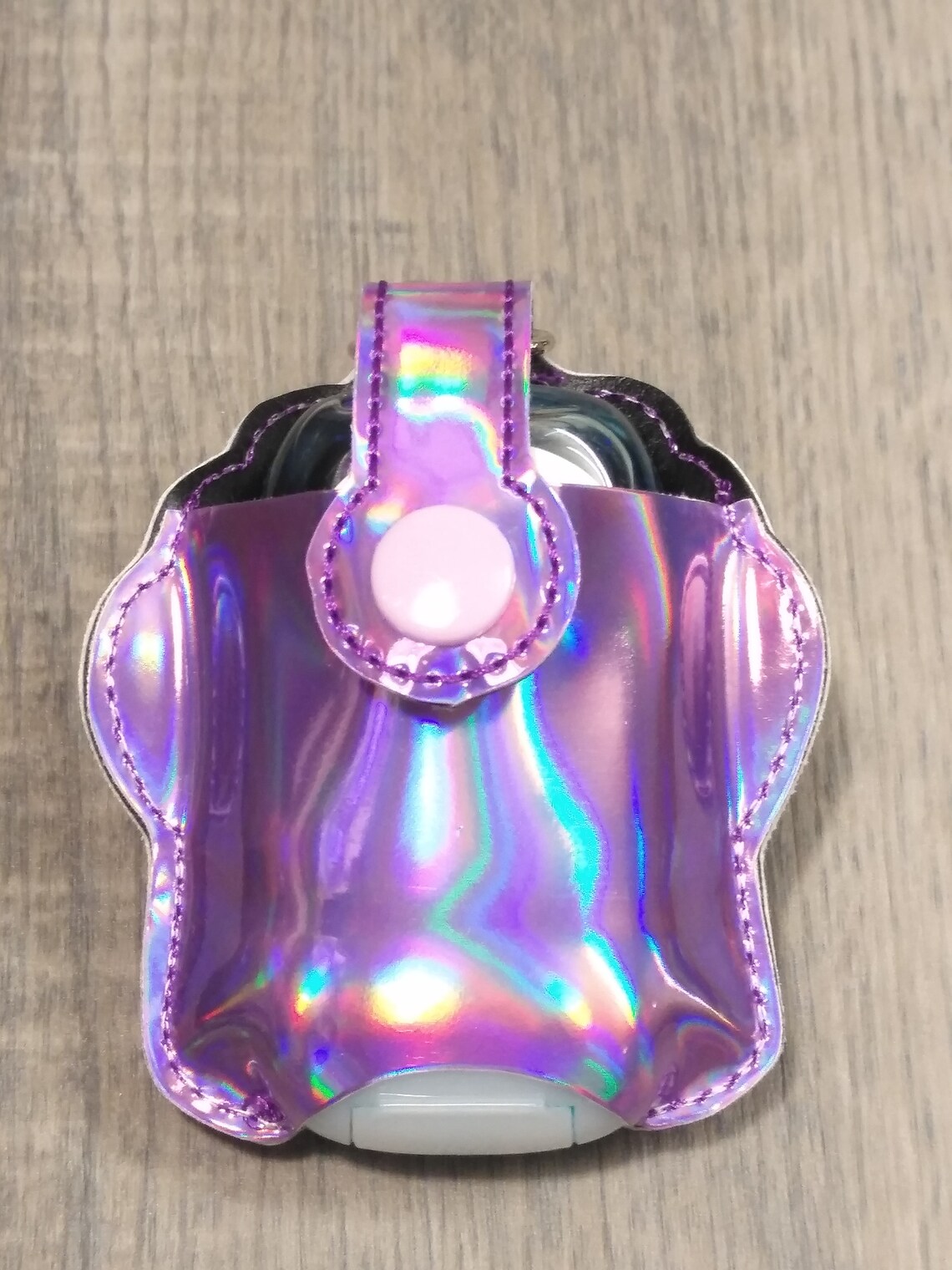 Seashell Hand Sanitizer Holder Key Fob Hand Sanitizer Etsy