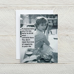 You don't need that kind of negativity in your life ... . funny, snarky, just because card, friendship card.[814-077]
