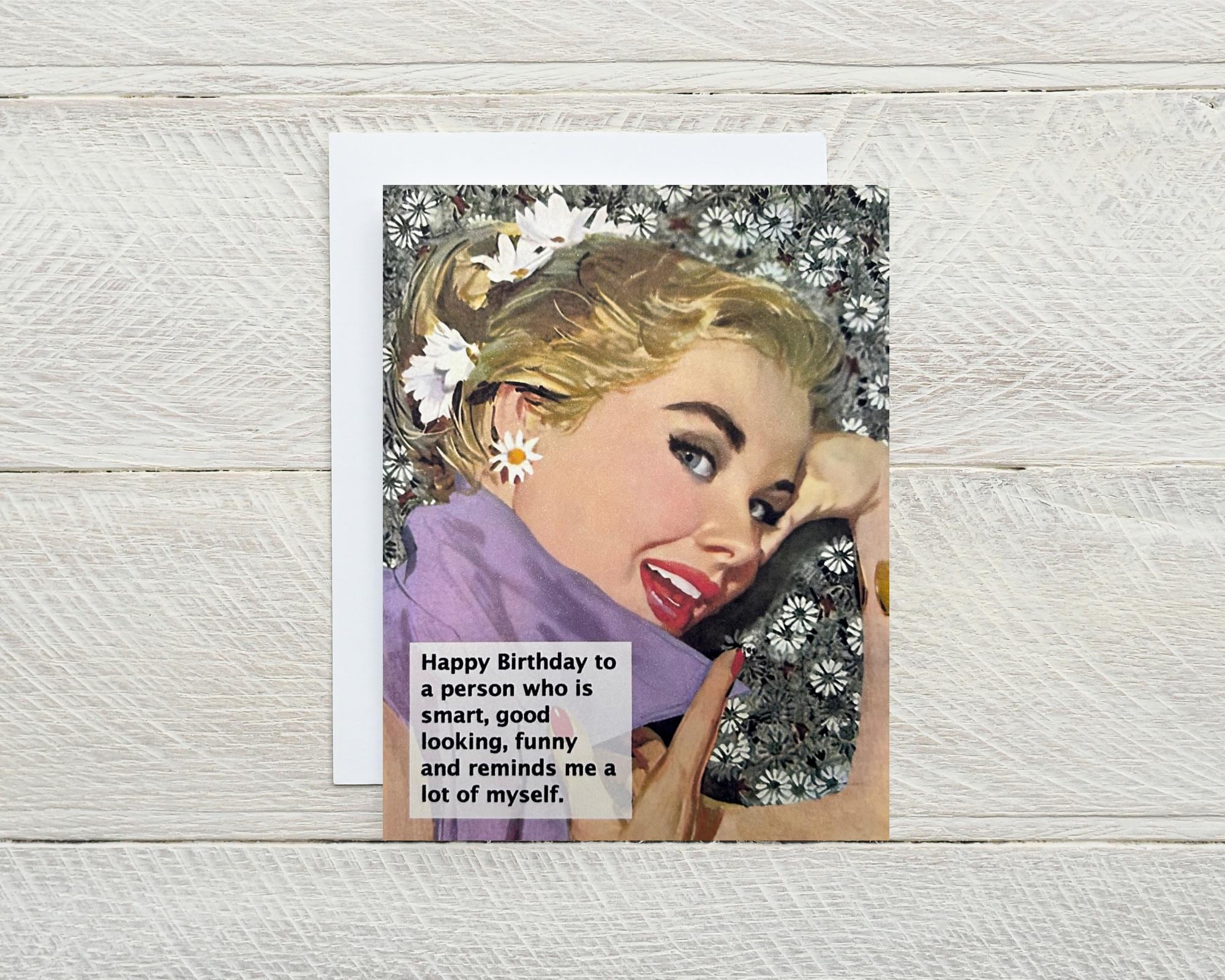 birthday greetings for the one who loves dressing up reviews Rabbit With Watering Can & Flower Birthday Card – Caroline Gardner main image 0