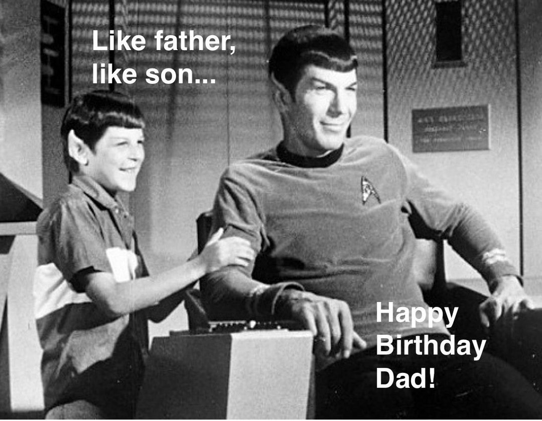 FUNNY VINTAGE BIRTHDAY Card. Spock/star Trek Birthday Card for - Etsy Ireland FUNNY VINTAGE BIRTHDAY Card. Spock/star Trek Birthday Card for - Etsy Ireland