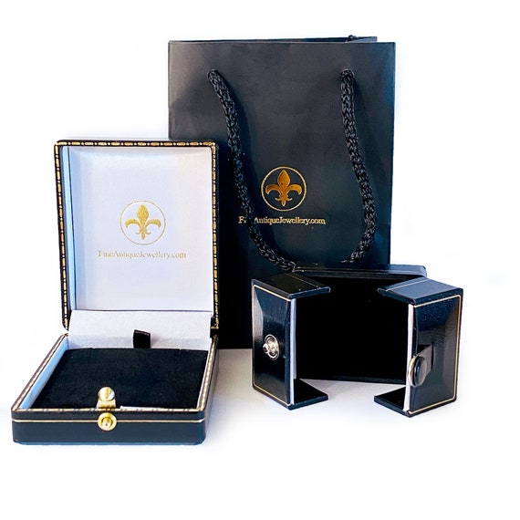 Exquisite Edwardian Gold, Garnet & Pearl Lavalier… - image 6