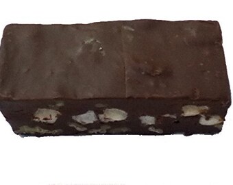 Lang's Chocolates Fudge 1.5lbs (24oz) Kosher (Rocky Road Fudge)
