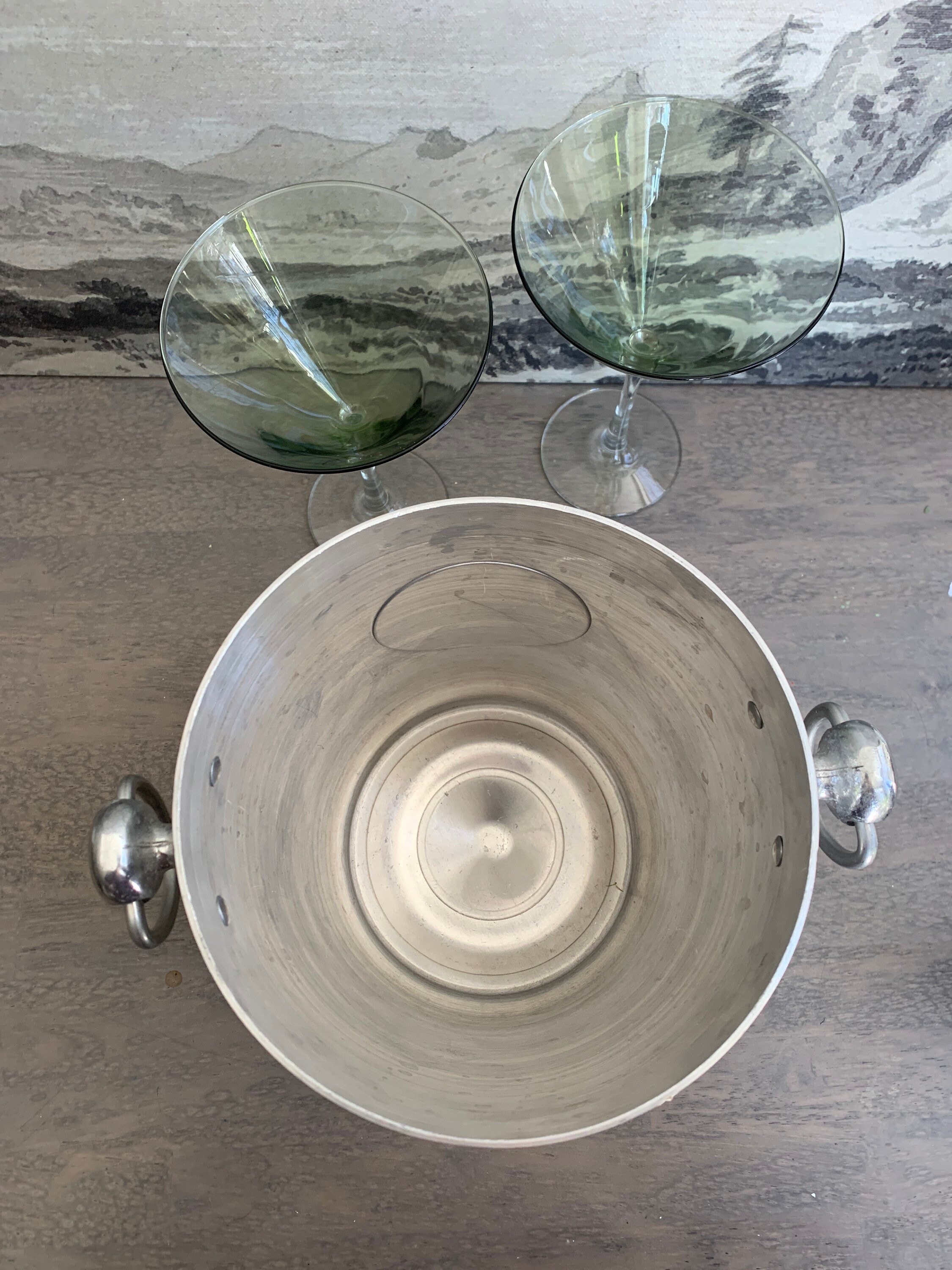 Vintage French Champagne Bucket Etsy