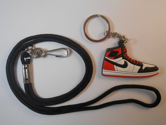 jordan lanyard keychain