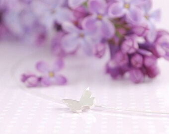 Children's necklace butterfly children's jewelry for girls, girls necklace with butterfly, necklaces for little children girls, BFF necklaces