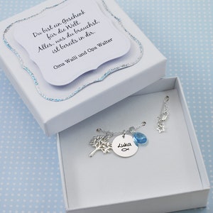 Baptism Gift Girl Engraved Personalized Baby Baptism Necklace with Date Name Baptism Favors Girls Baptism Gift Baby Boy Birthstone zdjęcie 4