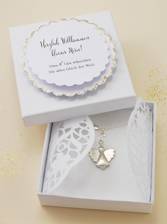 Guardian angel shop necklace for child