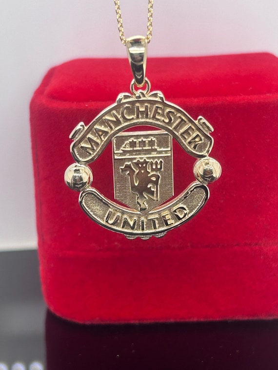 Buy Manchester United F.C. Stainless Steel Pendant &amp; Chain