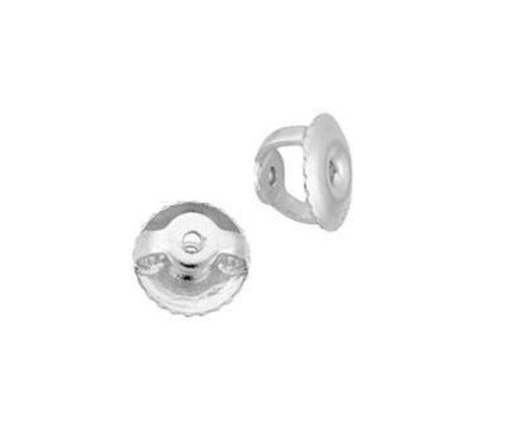 Replacement Platinum Earring Screw Backing / Platinum Screw Earring Back