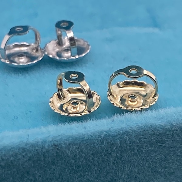 14k Earring Screw Back Replacement Etsy