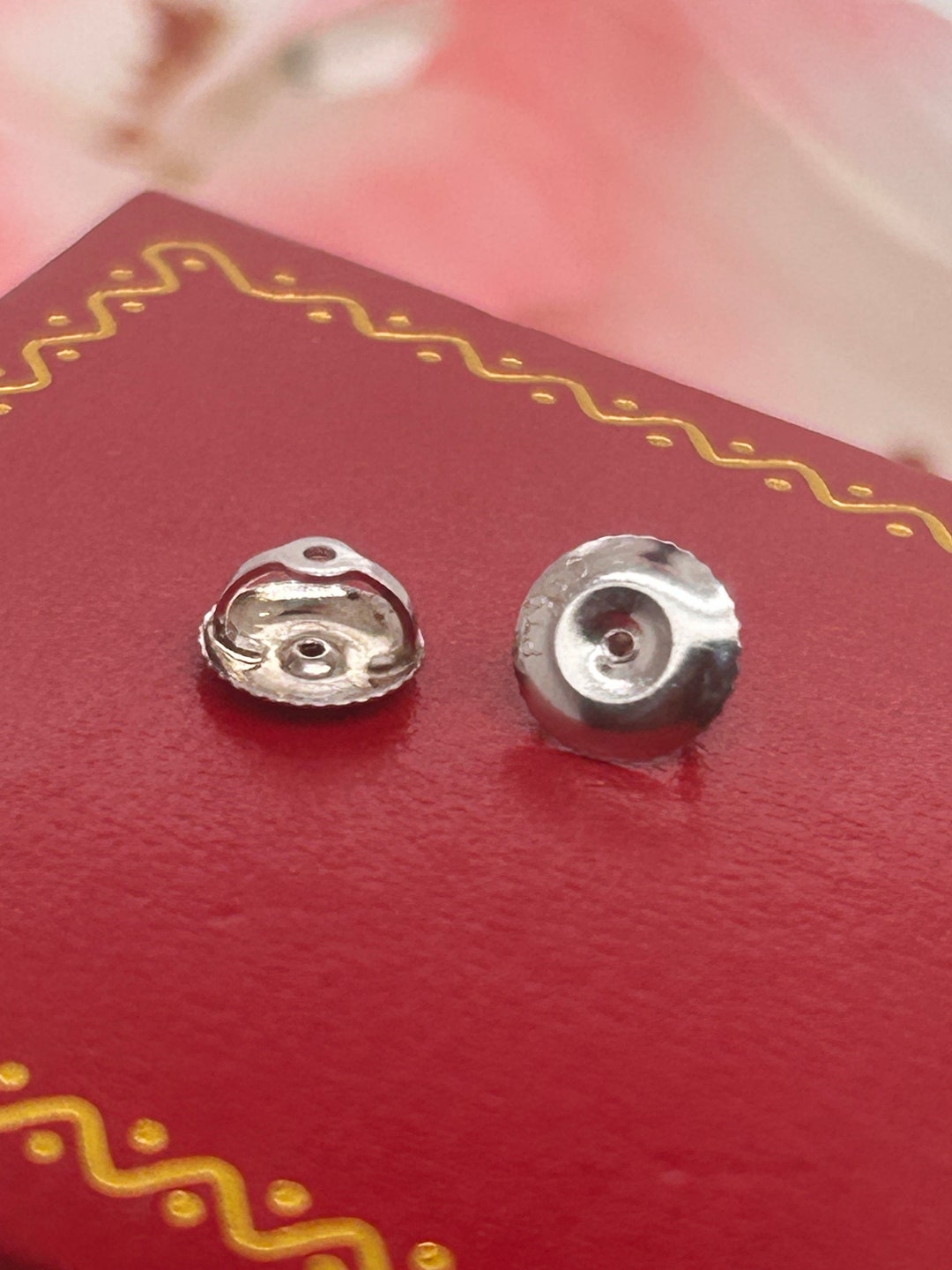 Platinum Screwback Stud Earrings Replacement / Earring Back / Platinum